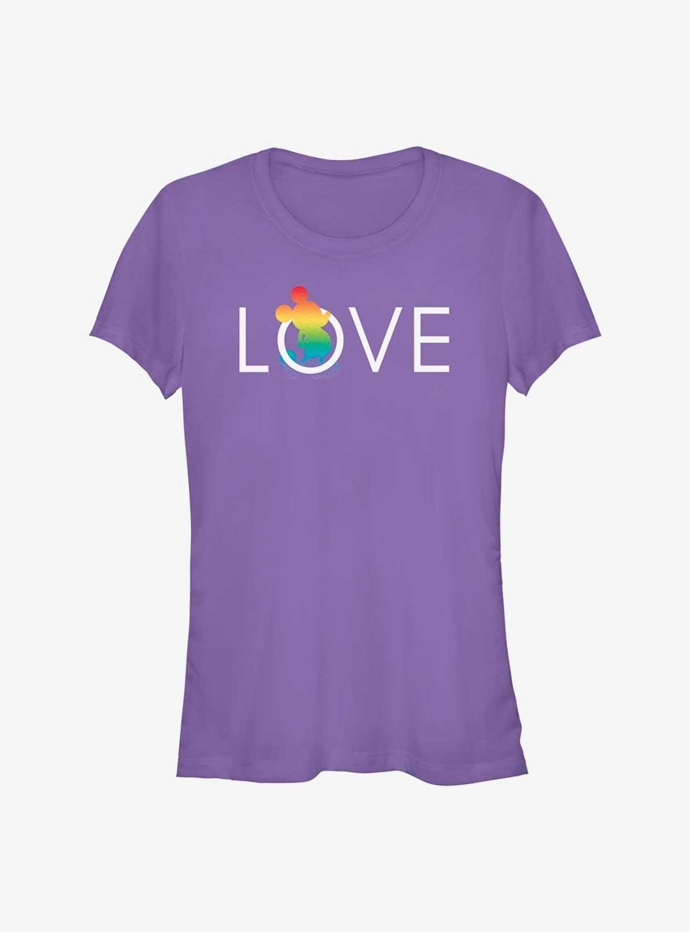 Cartoon Mickey Mouse Mickey Love Pride Shirt T Shirt Gift Ready