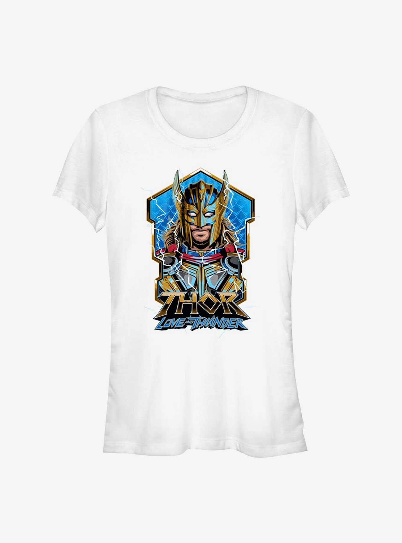 Superhero Love And Thunder Badge Of Girls Shirt T Shirt Premium Quality