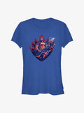Superhero Love And Thunder Guardian Badge Girls Shirt T Shirt Cozy Fit