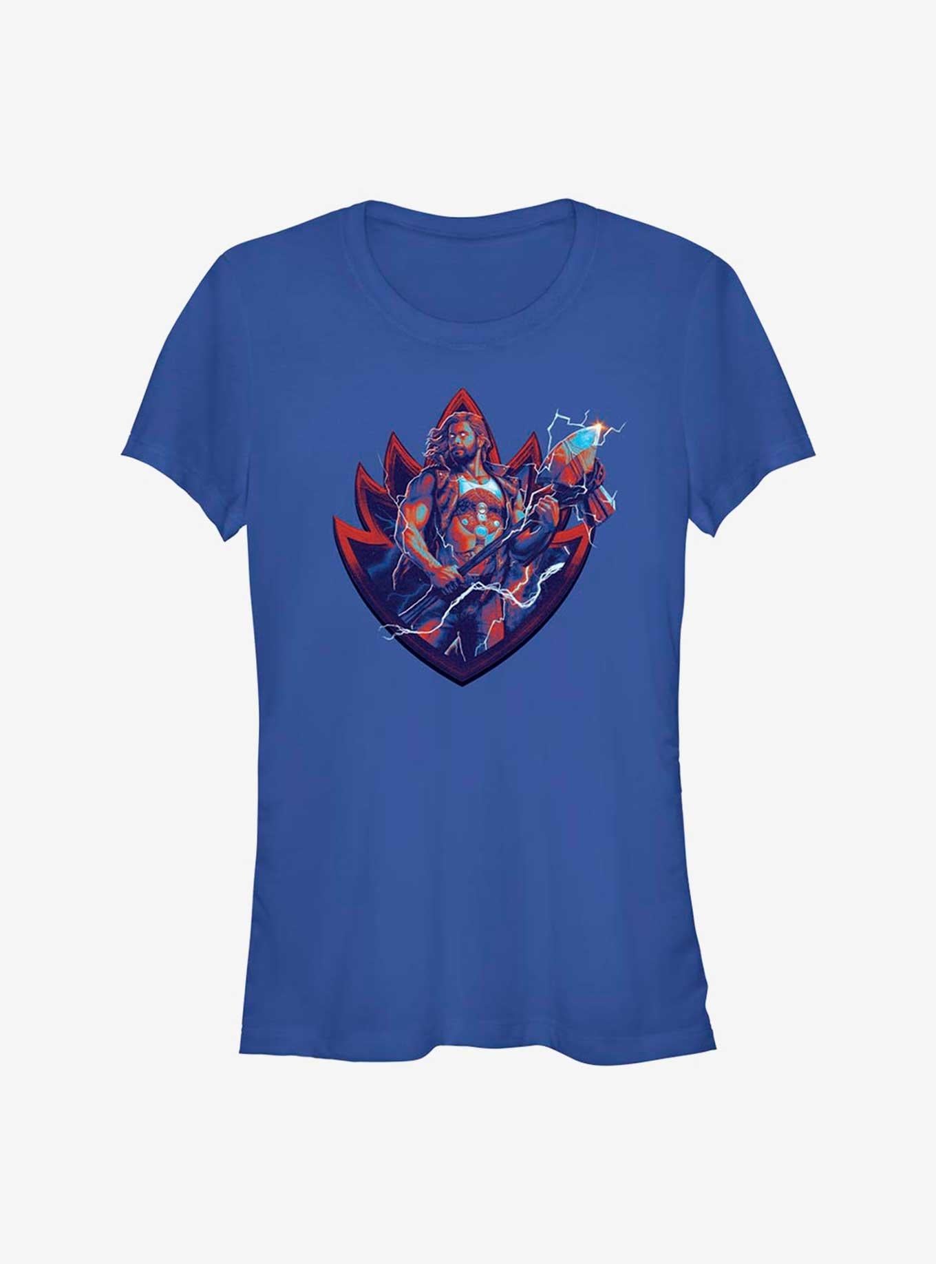 Superhero Love And Thunder Guardian Badge Girls Shirt T Shirt Cozy Fit