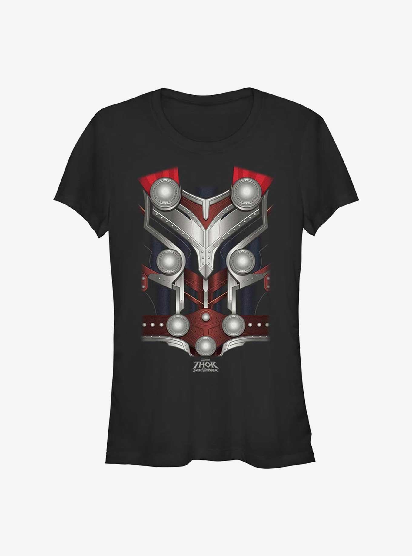 Superhero Love And Thunder Lady Costume Shirt Girls Shirt T Shirt Everyday Wear