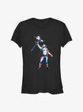 Superhero Love And Thunder Stormbreaker Salute Girls Shirt T Shirt Gift Ready