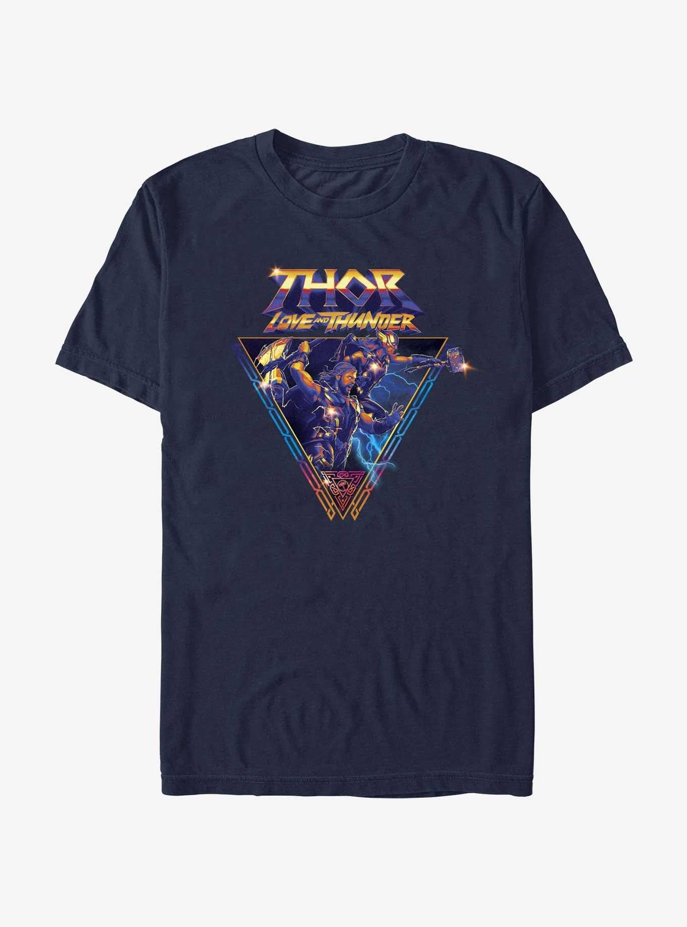 Superhero Love And Thunder Badge Shirt T Shirt Cozy Fit