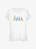 Sesame Street Team Walking Girls T-Shirt | Premium Unisex T-Shirt, Trending Graphic Tee