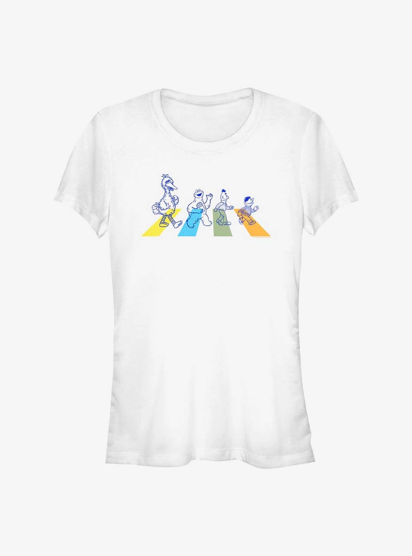 Sesame Street Team Walking Girls T-Shirt | Premium Unisex T-Shirt, Trending Graphic Tee