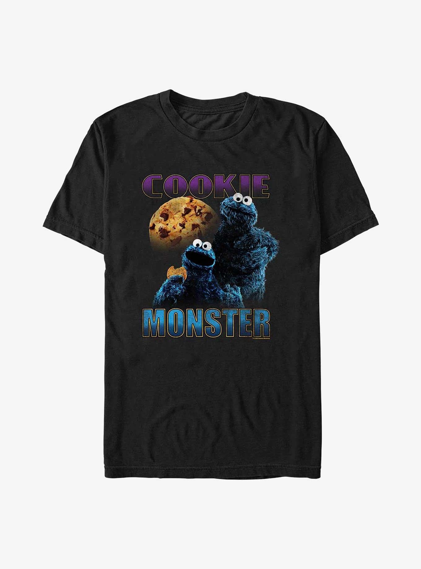 Sesame Street Cookie Monster Highlight T-Shirt | Premium Unisex T-Shirt, Trending Graphic Tee