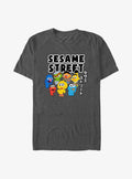 Sesame Street Kawaii Group T-Shirt | Premium Unisex T-Shirt, Trending Graphic Tee