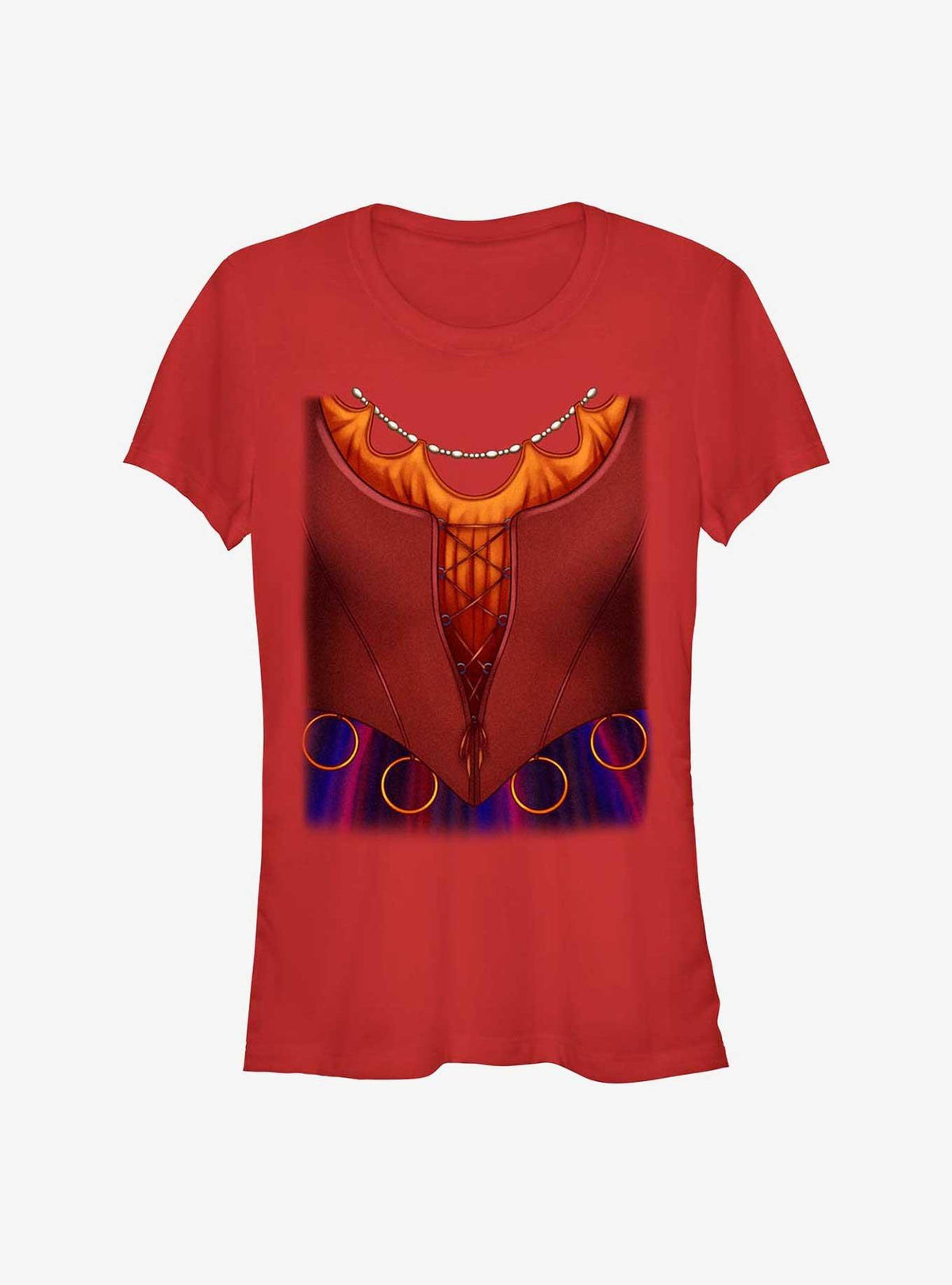 Disney Hocus Pocus Mary Dress Cosplay Girls T-Shirt