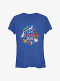Cartoon Channel I Love Cartoon Dogs Girls Shirt T Shirt Cozy Fit