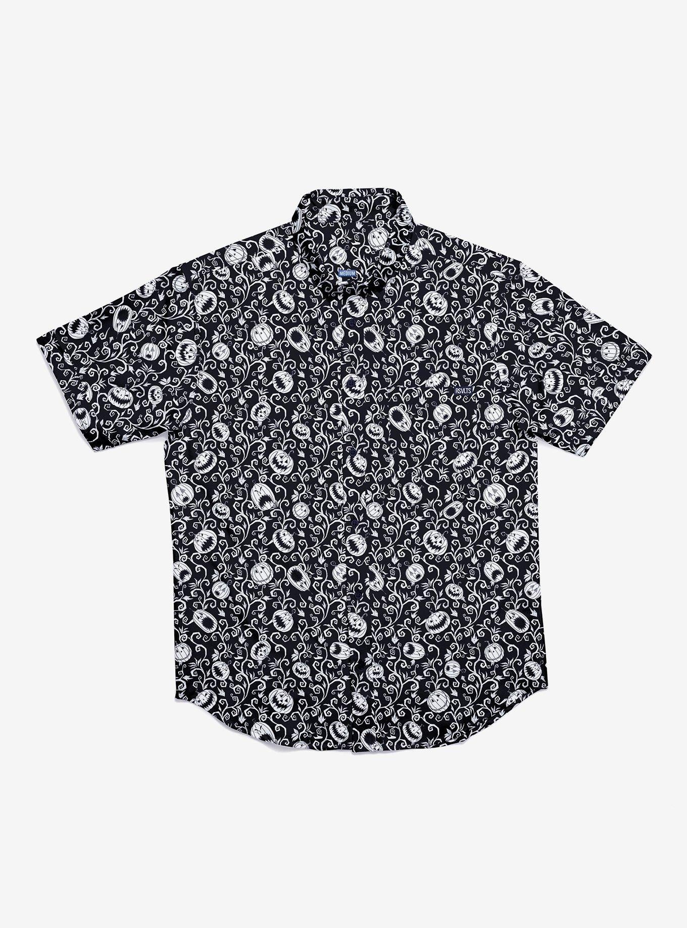 Rsvlts Pumpkin Patch Button-up Shirt Hot Topic Exclusive | Trendy Graphic Tee | Casual Unisex T-shirt