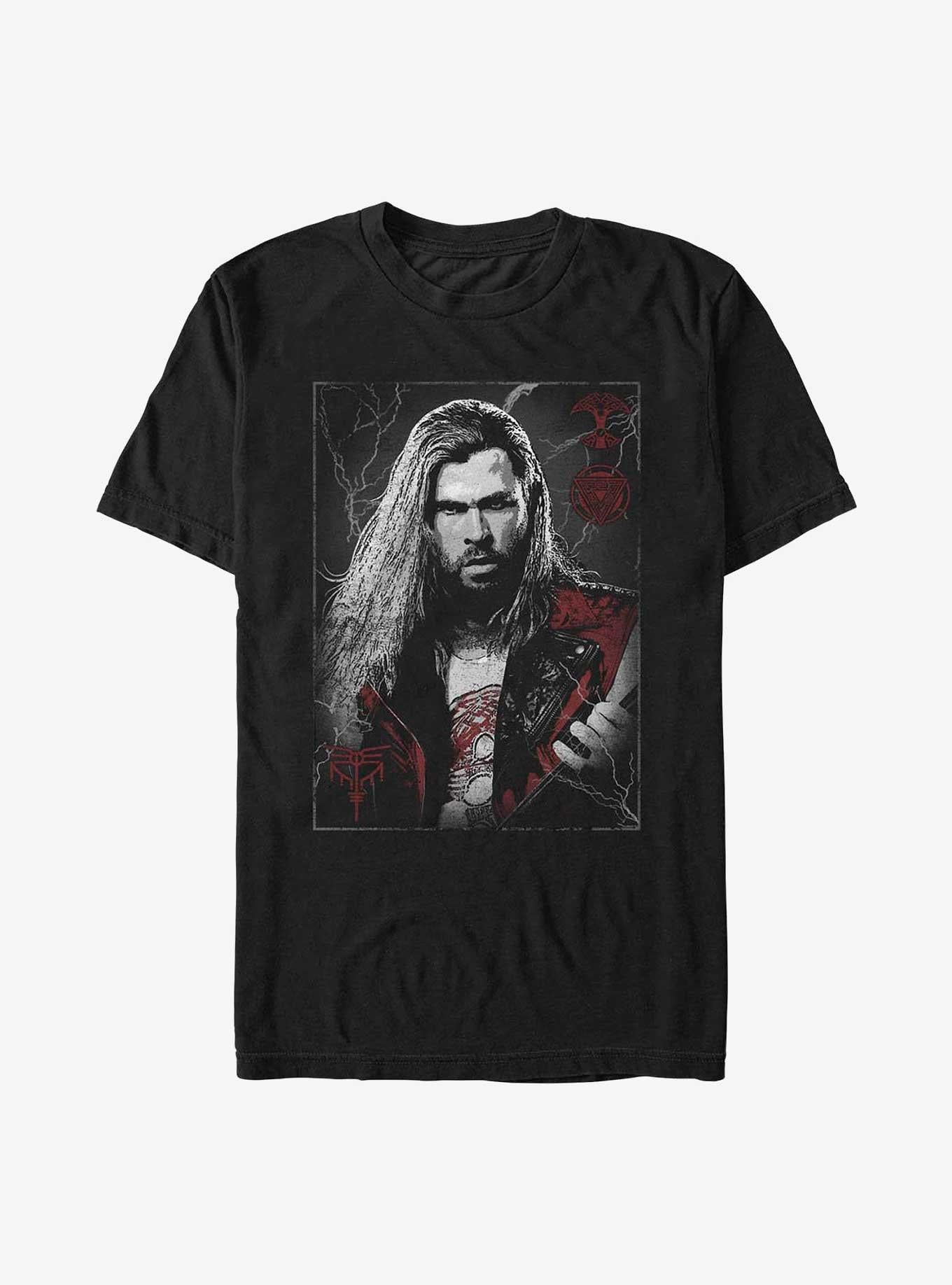 Superhero Love And Thunder Metalhead Shirt T Shirt Clean Design