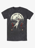 The Nightmare Before Christmas Jack Sally Love You To Death Mineral Wash Shirt T Shirt Gift Ready