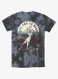 The Nightmare Before Christmas Jack Sally Love You To Death Tie Dye Shirt T Shirt Clean Design