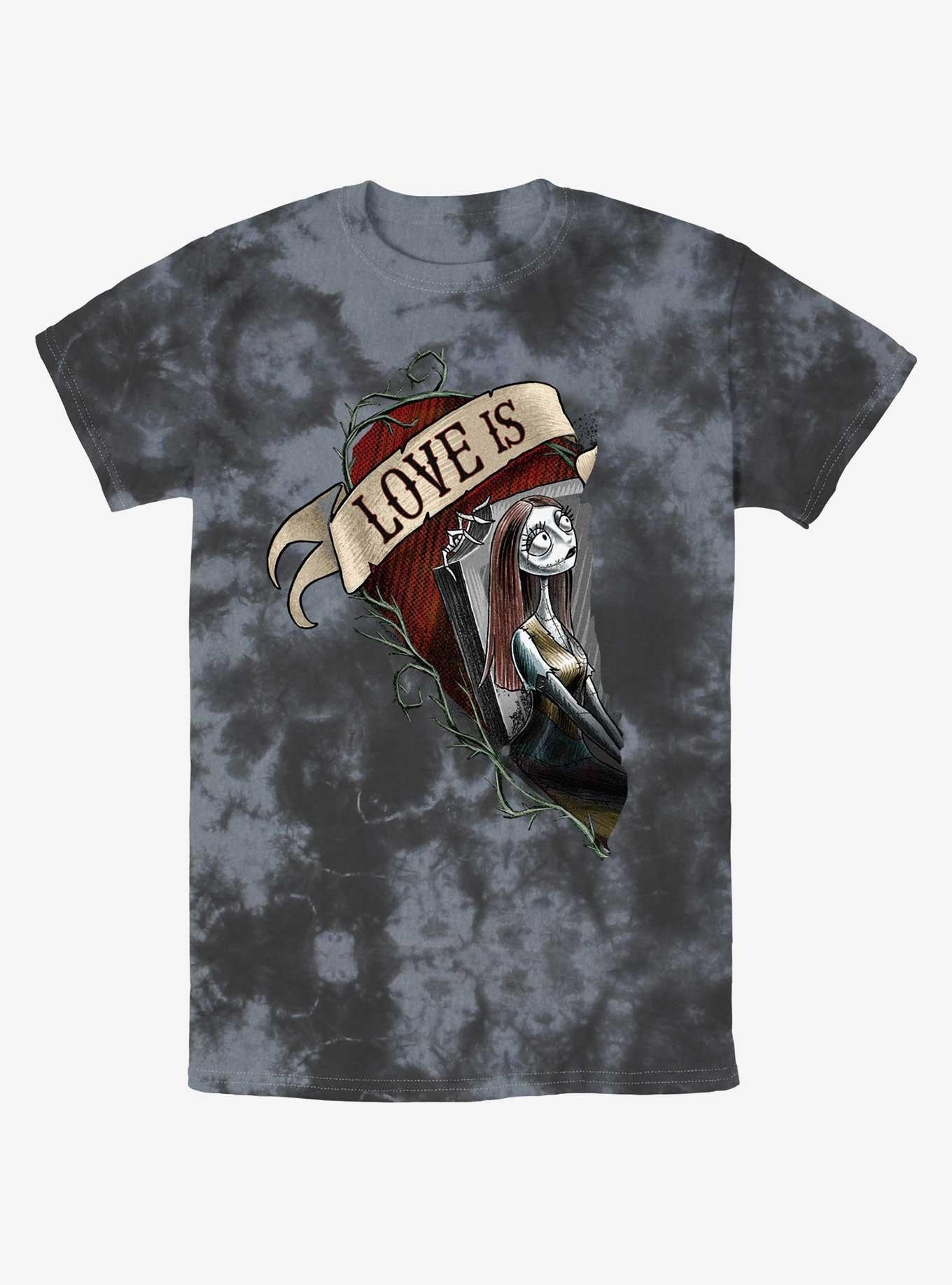 The Nightmare Before Christmas Sally Love Is Tie Dye Shirt T Shirt Minimal Style