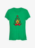 Marvel Guardians of the Galaxy Holiday Special Christmas Tree Badge Girls T-Shirt | Premium Unisex T-Shirt, Trending Graphic Tee