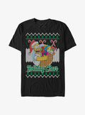 The Simpsons Homer Ugly Christmas T-Shirt | Premium Unisex T-Shirt, Trending Graphic Tee