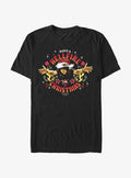 Stranger Things Hellfire Christmas Santa Eddie T-Shirt | Premium Unisex T-Shirt, Trending Graphic Tee