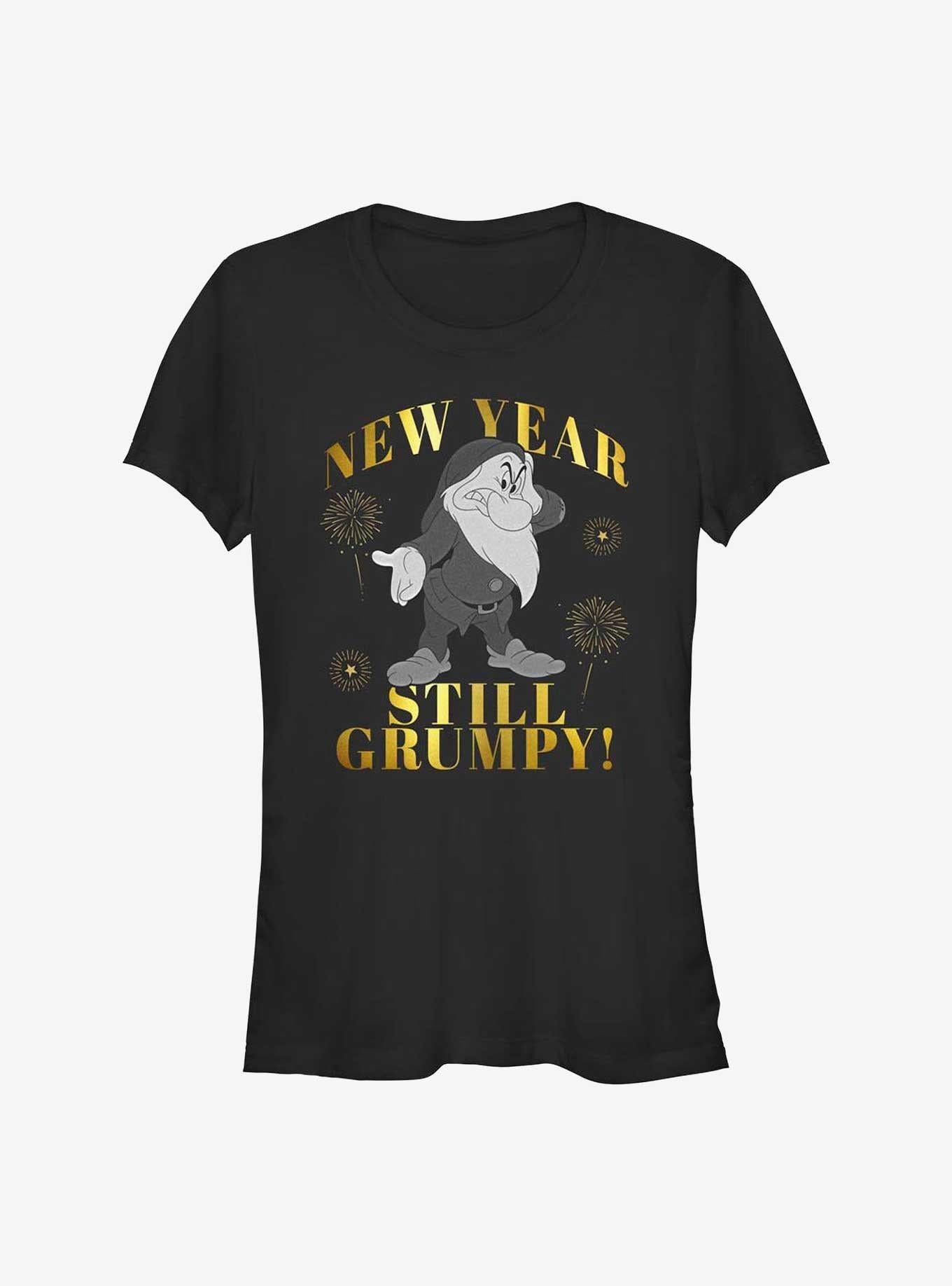 Disney Snow White and the Seven Dwarfs New Year Still Grumpy Girls T-Shirt | Premium Unisex T-Shirt, Trending Graphic Tee