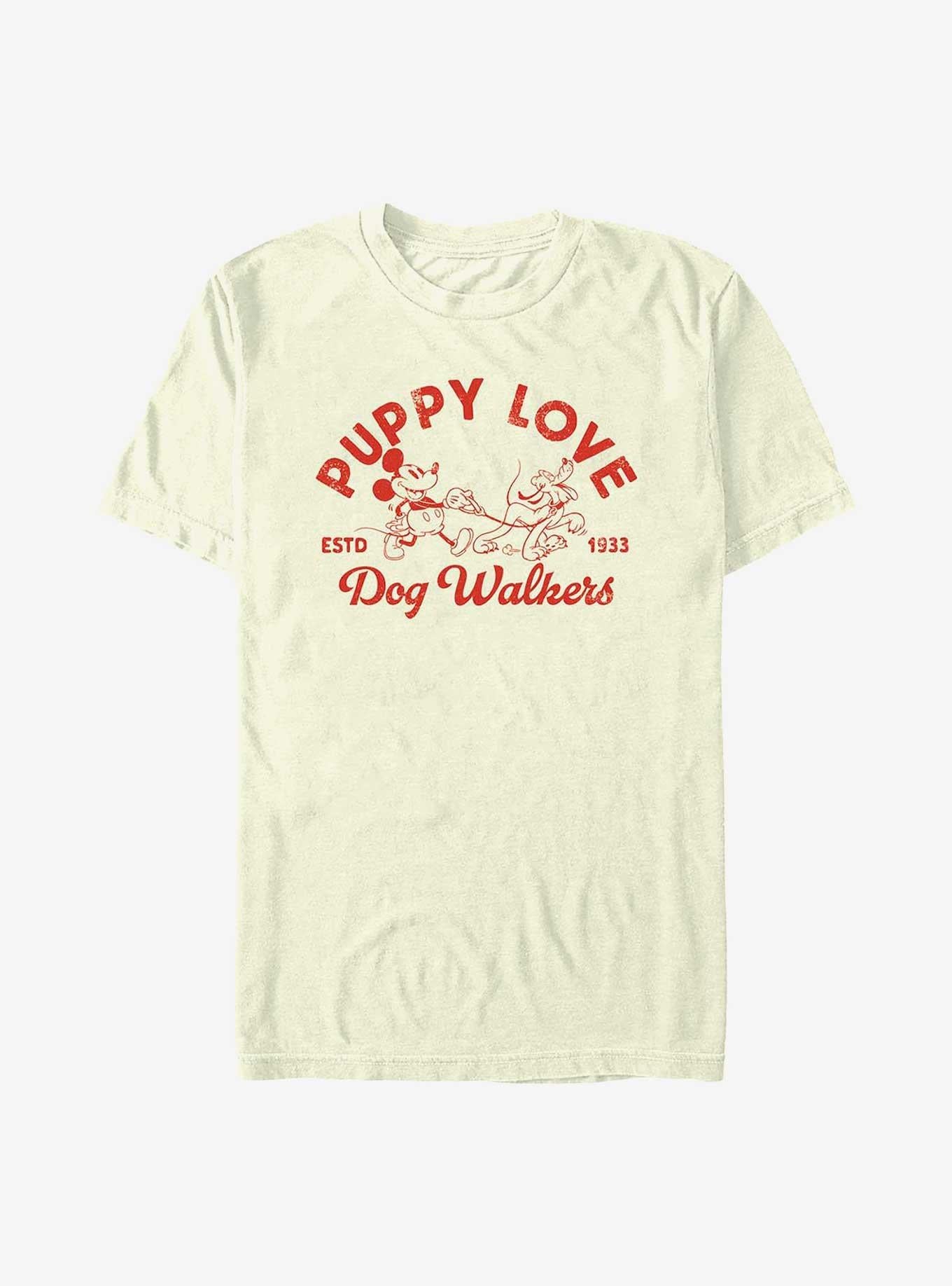 Cartoon Mickey Mouse Pluto Puppy Love Shirt T Shirt Gift Ready