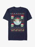 Star Wars The Mandalorian Grogu Ugly Christmas T-Shirt | Premium Unisex T-Shirt, Trending Graphic Tee