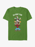 Disney Mickey Mouse Holiday Fun T-Shirt | Premium Unisex T-Shirt, Trending Graphic Tee
