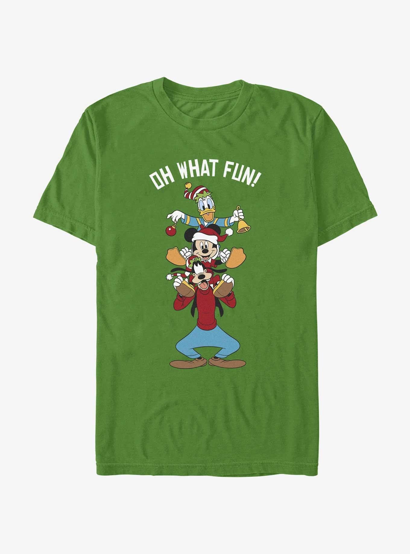 Disney Mickey Mouse Holiday Fun T-Shirt | Premium Unisex T-Shirt, Trending Graphic Tee