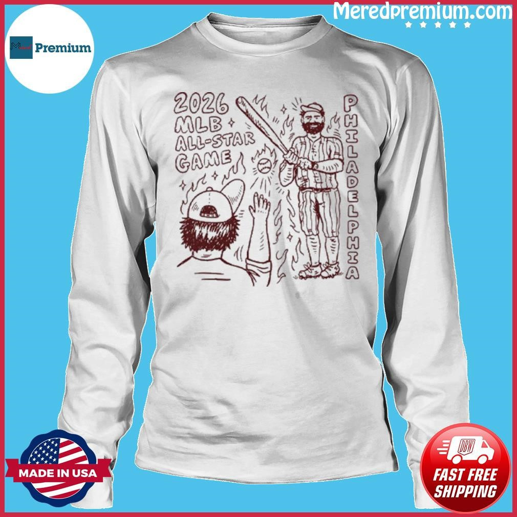 2026 Philadelphia Baseball All Star Game T-Shirt Unisex T-shirt, Sweatshirt, Hoodie, Long Sleeve Tee