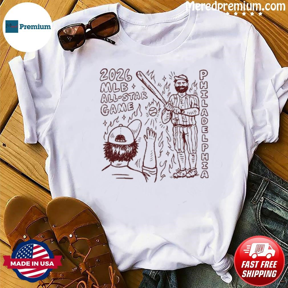 2026 Philadelphia Baseball All Star Game T-Shirt Unisex T-shirt, Sweatshirt, Hoodie, Long Sleeve Tee