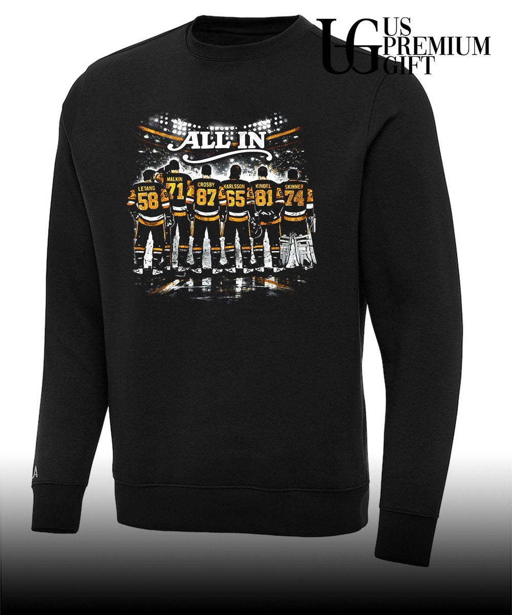 2026 Playoffs All In Pittsburgh Penguins hockey shirt Unisex T-shirt, Sweatshirt, Hoodie, Long Sleeve Tee