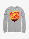 Superhero Love And Thunder Never Skip Leg Day Long Sleeve Shirt Long Sleeve Tee Minimal Style