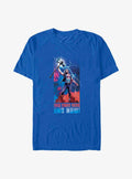 Superhero Love And Thunder Ends Here And Now Shirt T Shirt Premium Quality