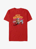 Superhero Love And Thunder Mighty Eat My Hammer Shirt T Shirt Minimal Style