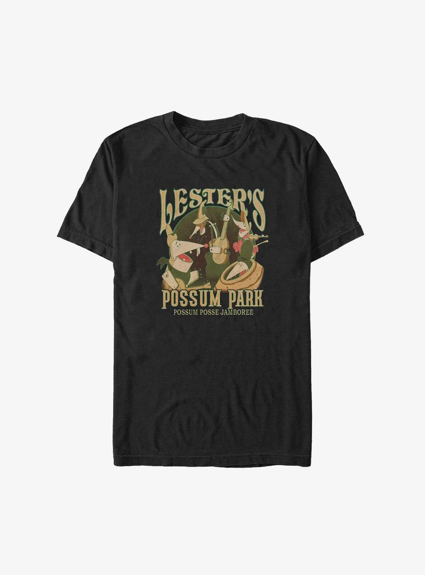 Disney Goofy Lester's Possum Park Big Tall T-Shirt | Graphic T-Shirt for Unisex