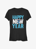Disney Lilo Stitch Happy New Year Girls T-Shirt | Premium Unisex T-Shirt, Trending Graphic Tee
