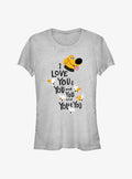Cartoon Animated Up Dug Loves You And You Girls Shirt T Shirt Premium Quality