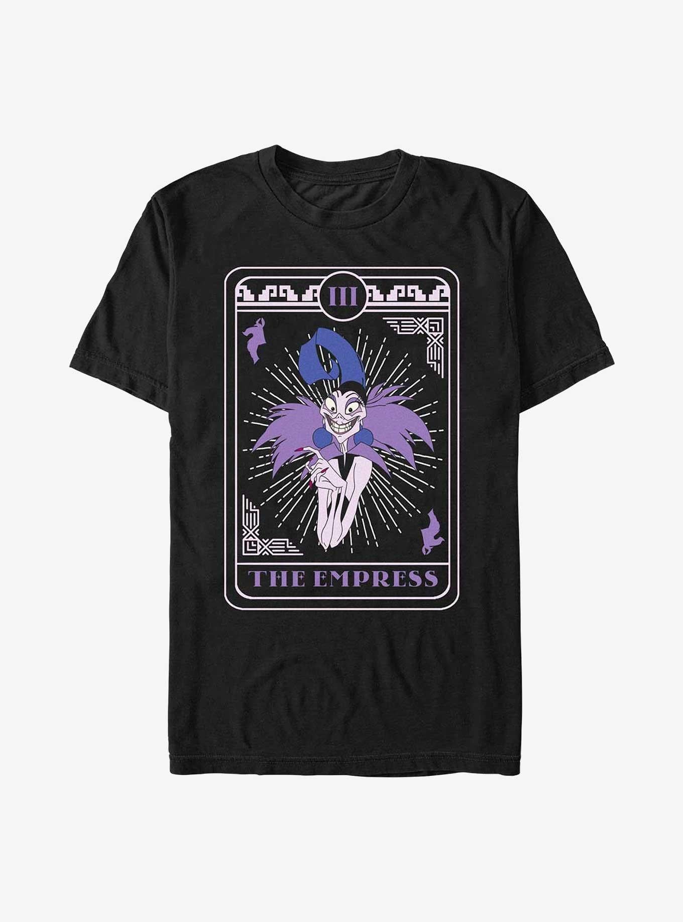 Disney The Emperor's New Groove Yzma The Empress Tarot Card T-Shirt | Premium Unisex T-Shirt, Trending Graphic Tee