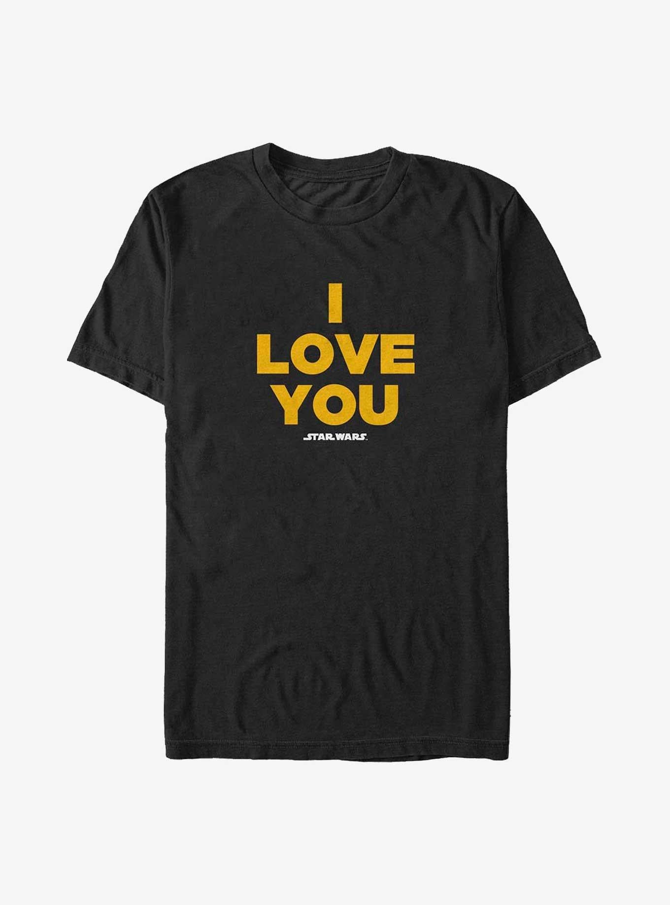 I Love You Big Tall Shirt T Shirt Minimal Style