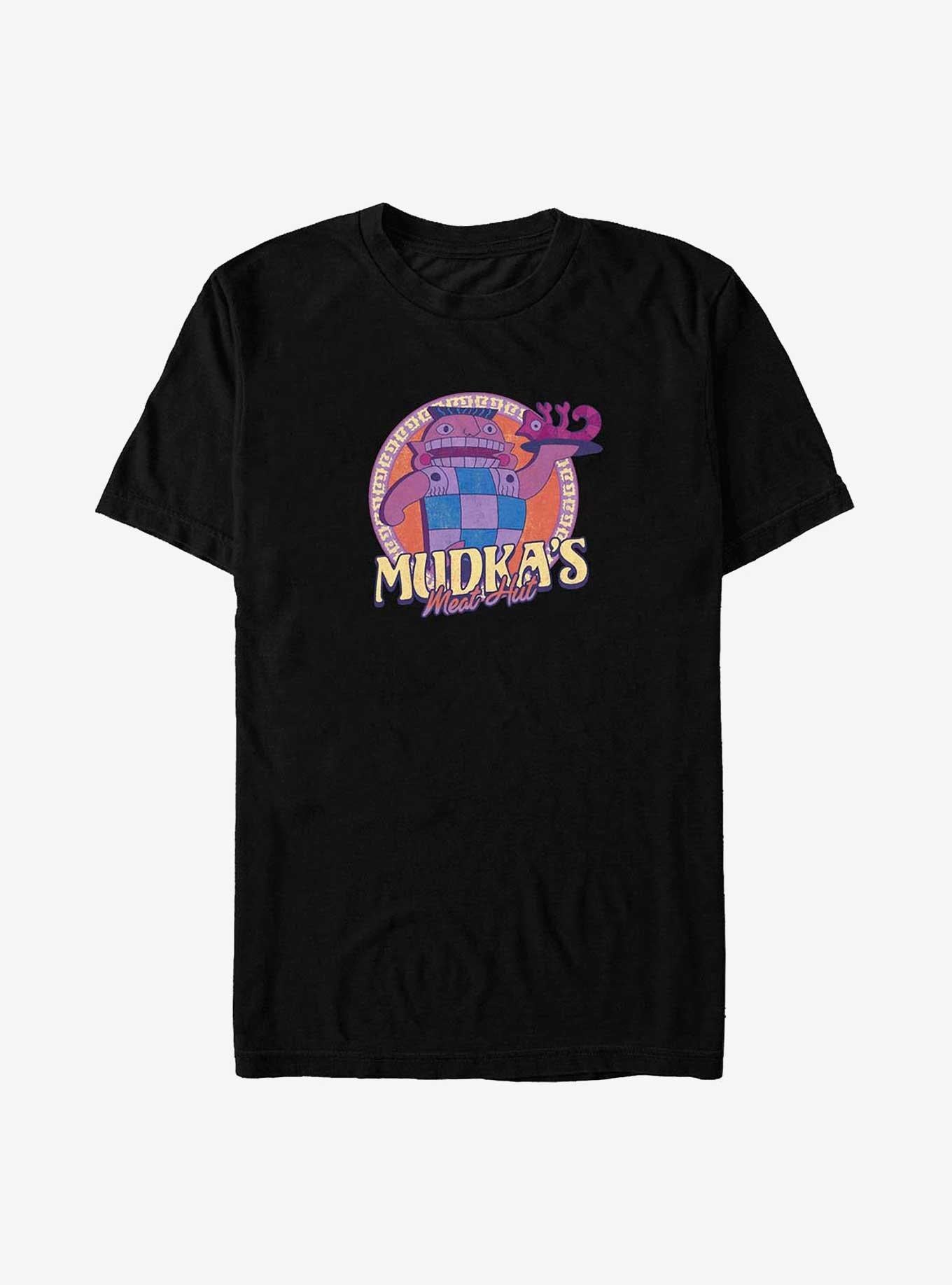 Disney The Emperor's New Groove Mudkas Meat Hut Big Tall T-Shirt | Premium Unisex T-Shirt, Trending Graphic Tee