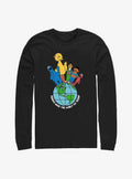 Sesame Street Friends Make The World Long-Sleeve T-Shirt | Premium Unisex T-Shirt, Trending Graphic Tee