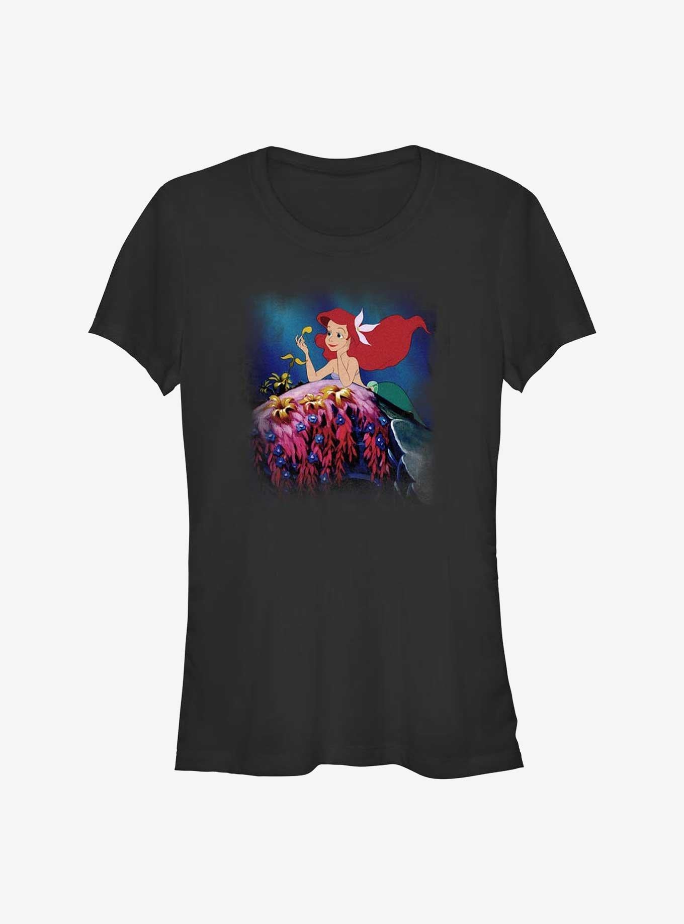Cartoon The Little Mermaid He Loves Me Girls Shirt T Shirt Cozy Fit