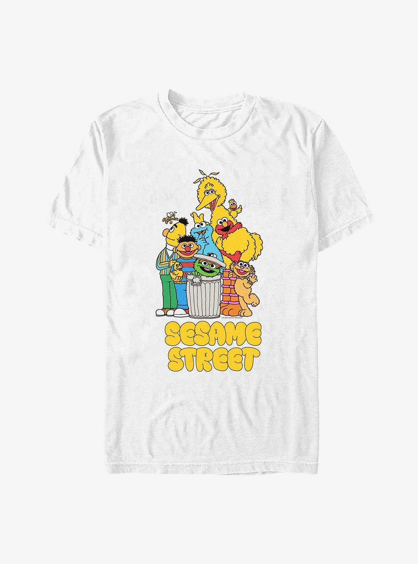 Sesame Street Friends T-Shirt | Premium Unisex T-Shirt, Trending Graphic Tee