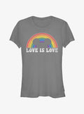 Cartoon Mickey Mouse Love Is Love Girls Shirt T Shirt Cozy Fit