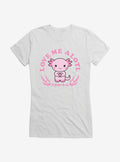Axolotl Love Me Alotl Girls Shirt T Shirt Minimal Style