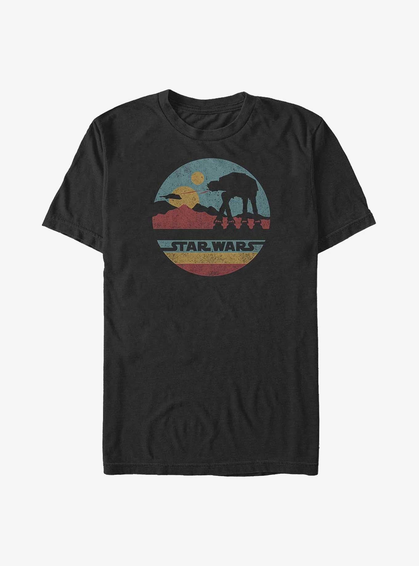 Star Wars AT-AT Mountain Big Tall T-Shirt | Graphic T-Shirt for Unisex