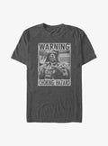Star Wars Choking Hazard Vader Big Tall T-Shirt | Graphic T-Shirt for Unisex