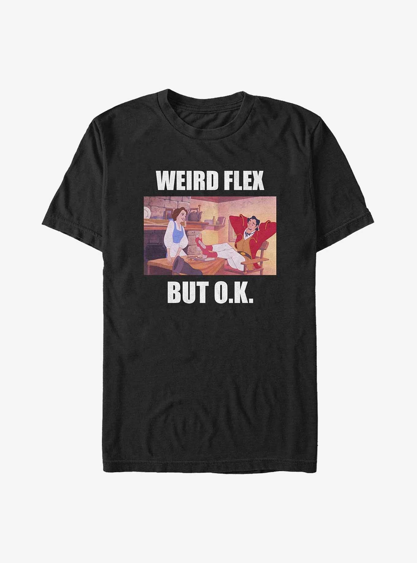 Disney Beauty and the Beast Gaston Weird Flex Meme Big Tall T-Shirt | Graphic T-Shirt for Unisex