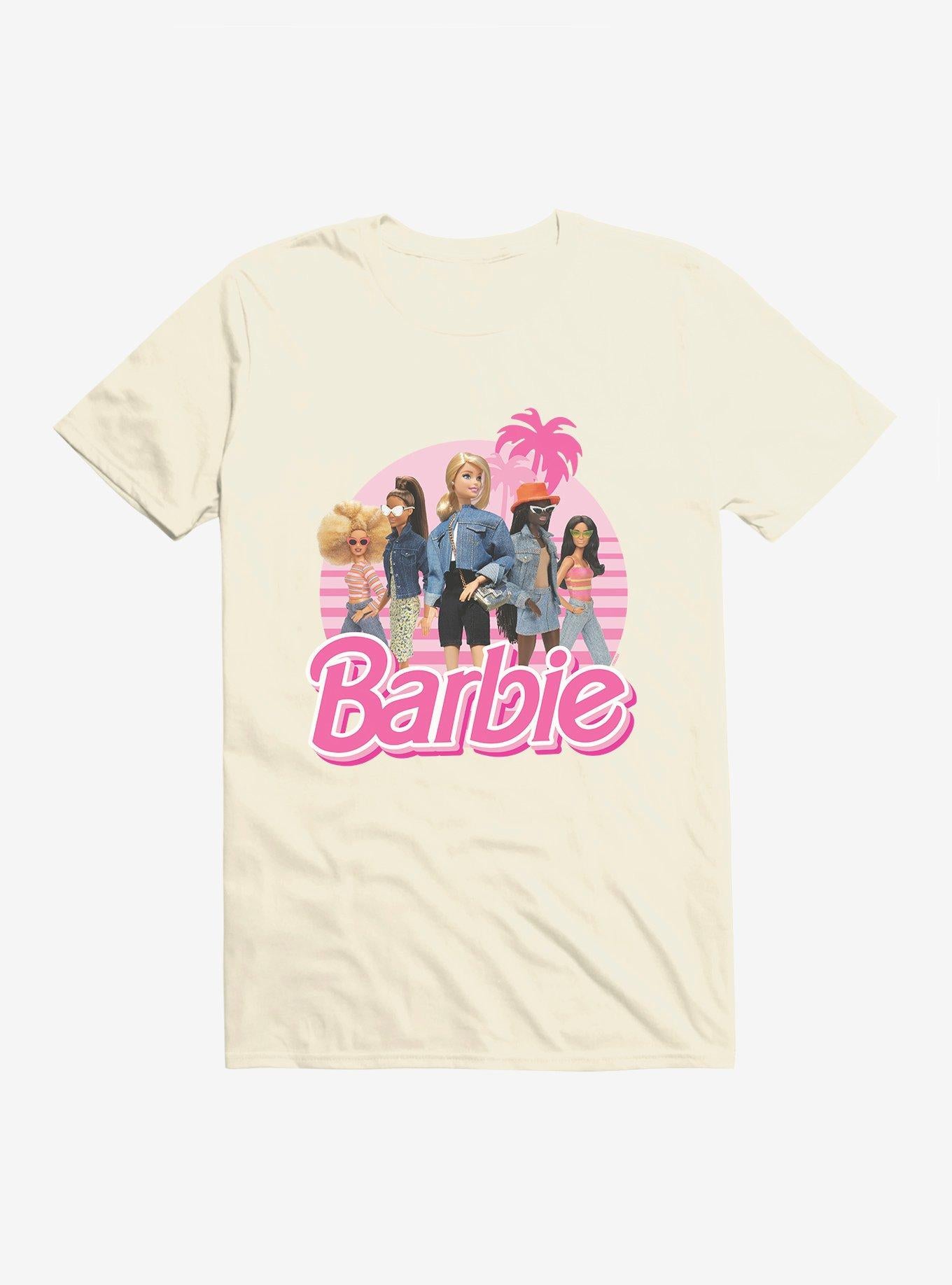 Barbie Palm Trees T-Shirt | Premium Unisex T-Shirt, Trending Graphic Tee