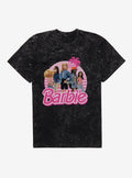 Barbie Palm Trees Mineral Wash T-Shirt | Premium Unisex T-Shirt, Trending Graphic Tee