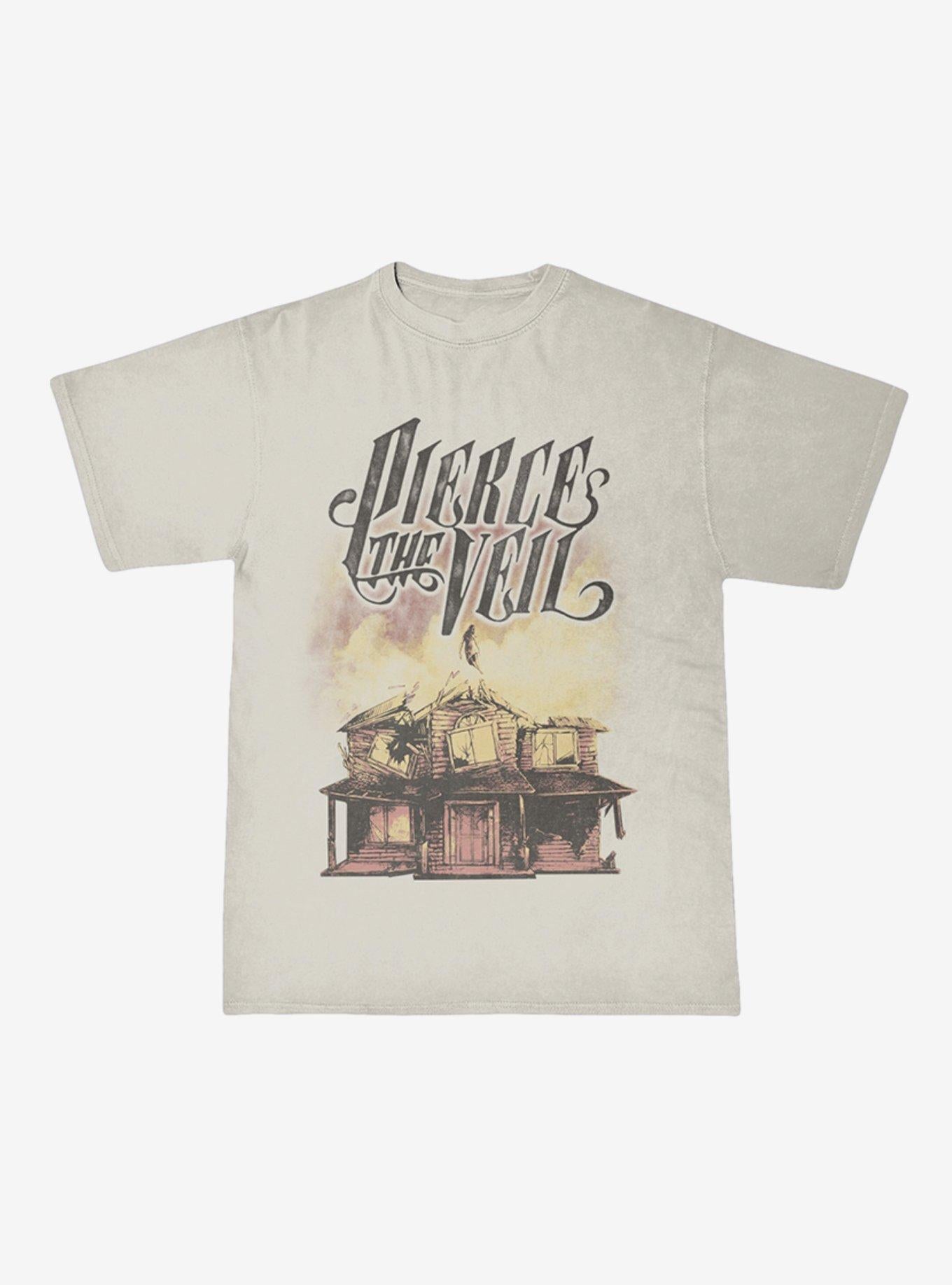Pierce The Veil Collide With The Sky Boyfriend Fit Girls T-Shirt | Premium Unisex T-Shirt, Trending Graphic Tee