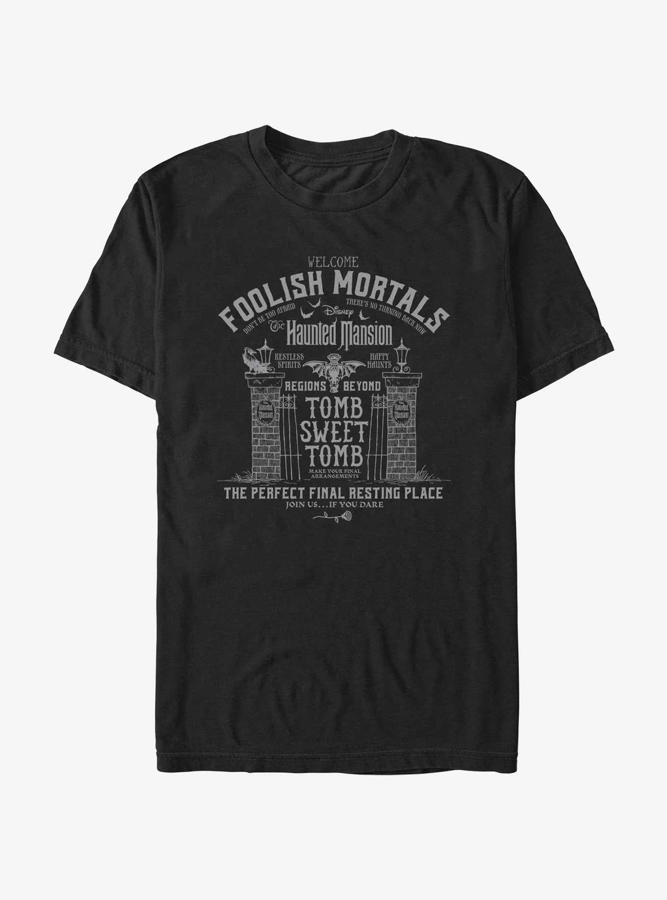 Disney Haunted Mansion Tomb Sweet Tomb Extra Soft T-Shirt